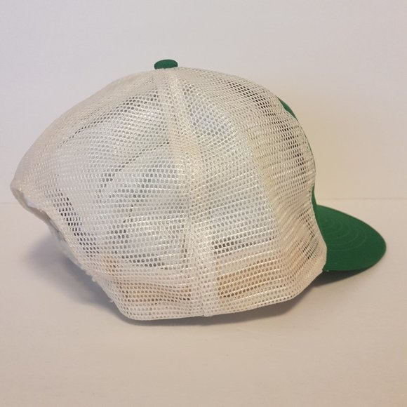Vintage 80s NWI Hat Snapback Trucker Hat Classic Cap Airline Airplane Aviation - Picture 4 of 16